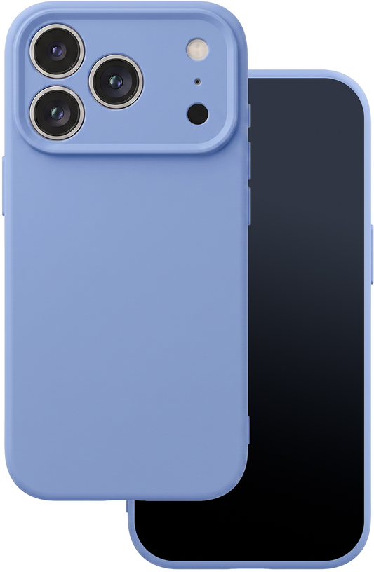 Etui na Apple iPhone 18 Pro / 17 Pro, OEM, silikon, niebieskie
