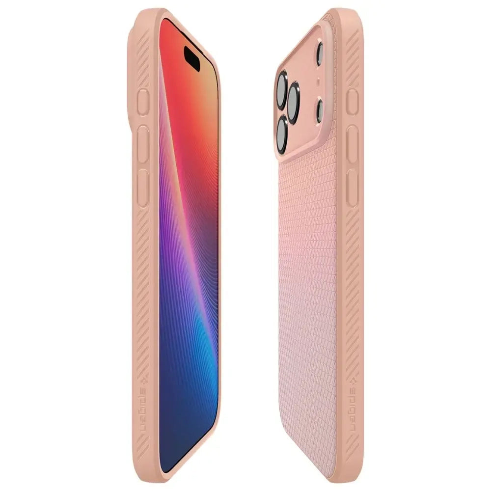 Etui na Apple iPhone 18 Pro Max / 17 Pro Max, Spigen, Liquid Air, Różowy ACS12115