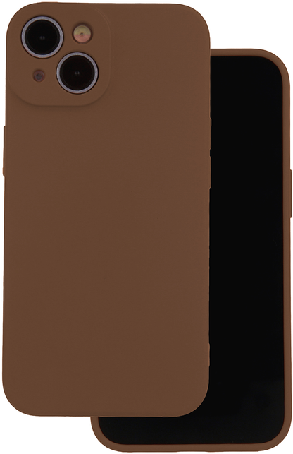 Etui na Apple iPhone 18 Pro Max / 17 Pro Max, OEM, silikon, brązowe