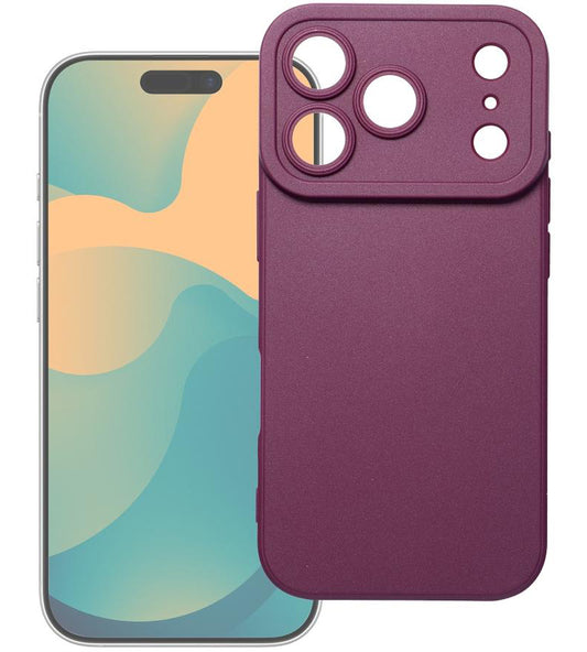 Etui do Apple iPhone 18 Pro Max / 17 Pro Max, OEM, Matt 2.0, bordowe