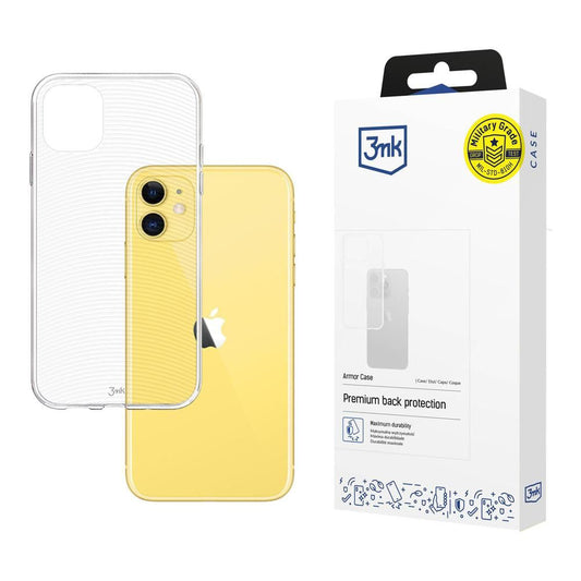 Etui na Apple iPhone 11, 3MK, Armor, Przezroczyste