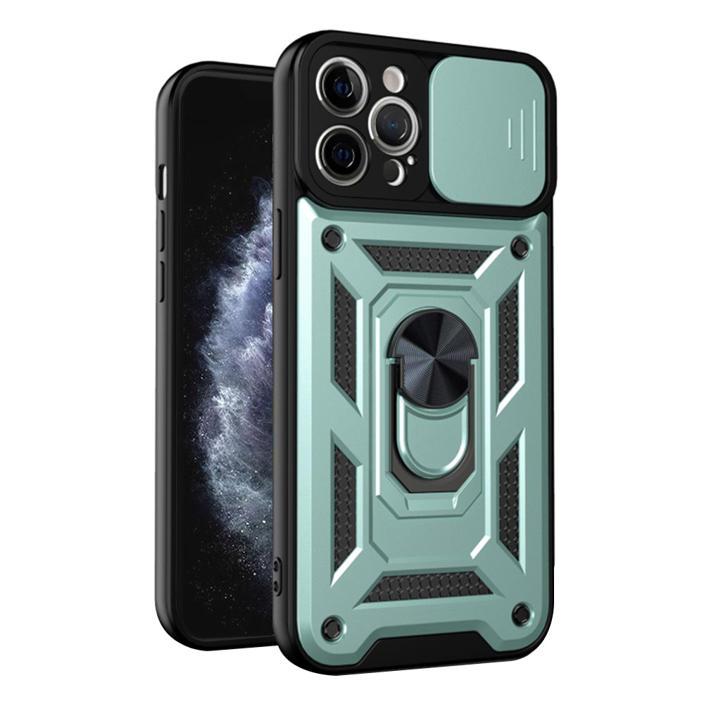 Etui na Apple iPhone 11 Pro Max, Techsuit, CamShield, Zielony