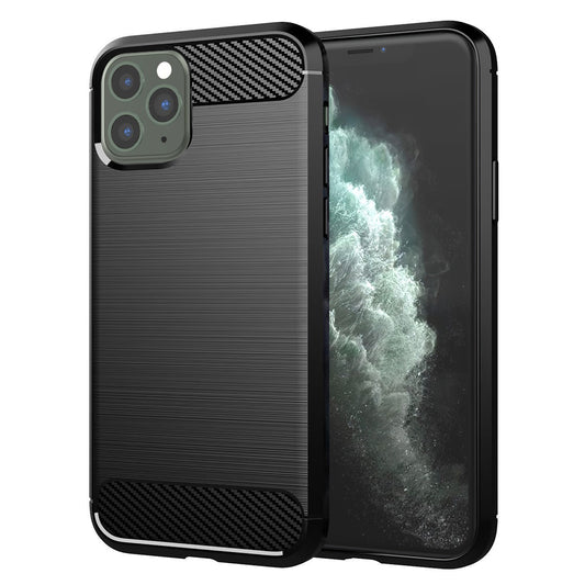 Etui na Apple iPhone 11 Pro Max, Techsuit, Carbon, Czarny