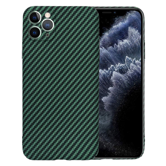 Etui na Apple iPhone 11 Pro Max, Techsuit, Carbonite FiberShell, Zielony