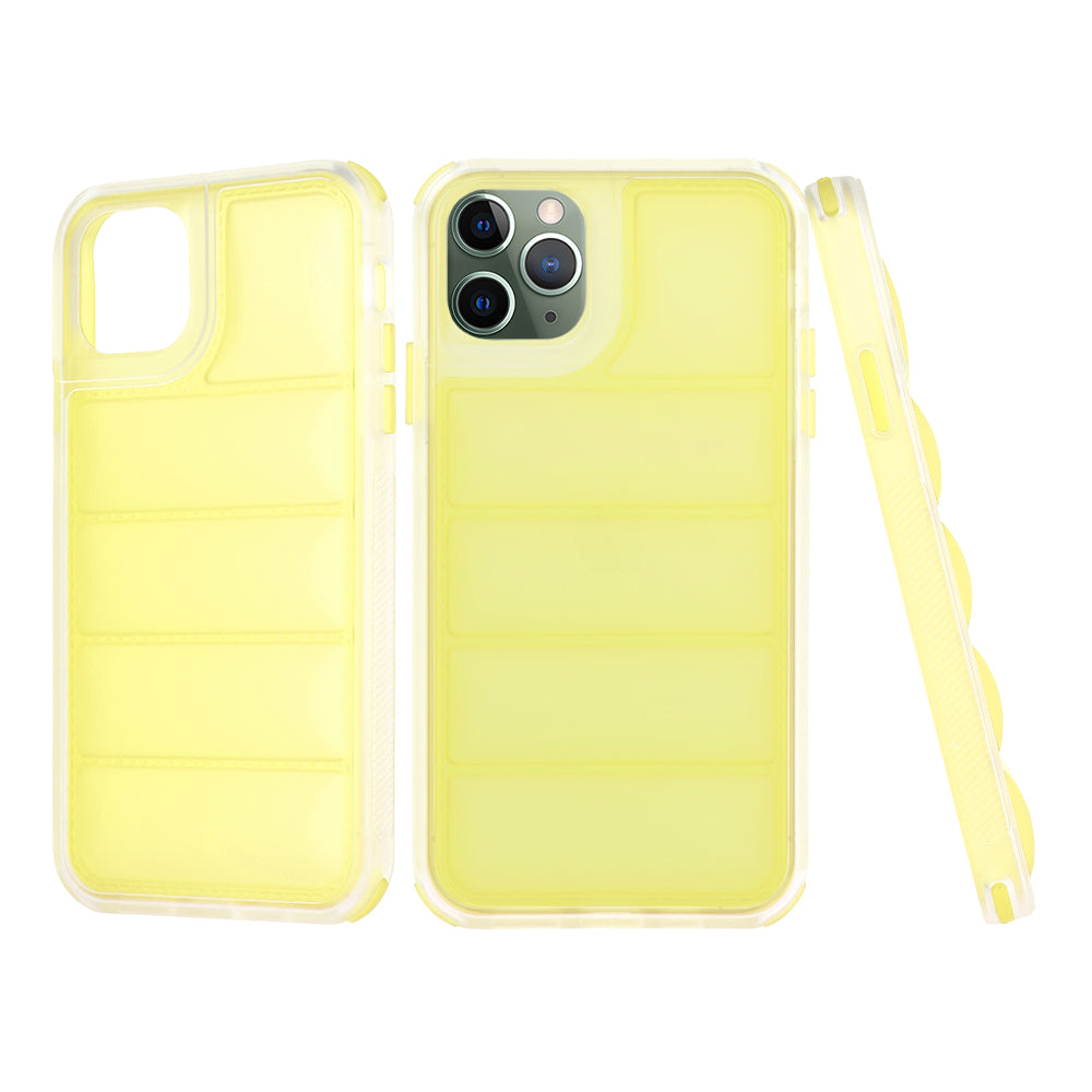 Etui na Apple iPhone 11 Pro Max, Techsuit, Wave Shield, Żółte