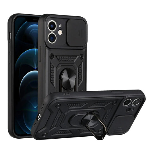 Etui na Apple iPhone 11, Techsuit, CamShield, czarne
