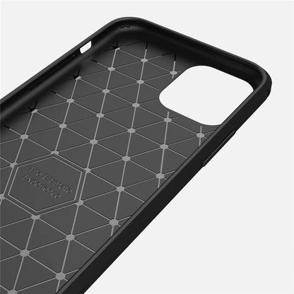 Etui na Apple iPhone 11, Techsuit, Carbon, Czarny