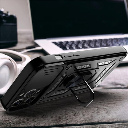 Etui na Apple iPhone 12 mini, Techsuit, CamShield, czarne
