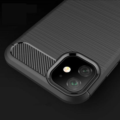 Etui na Apple iPhone 12 mini, Techsuit, Carbon, Czarny