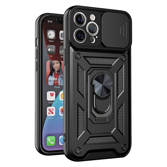 Etui na Apple iPhone 12 Pro Max, Techsuit, CamShield, Czarny