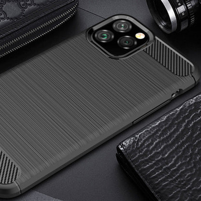 Etui na Apple iPhone 12 Pro Max, Techsuit, Carbon, Czarny