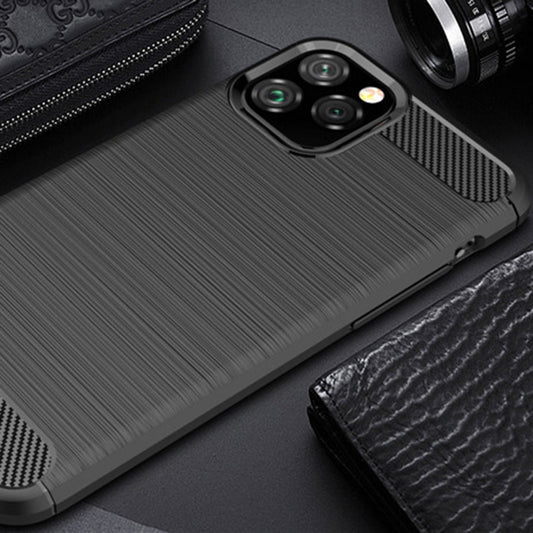 Etui na Apple iPhone 12 Pro Max, Techsuit, Carbon, Czarny
