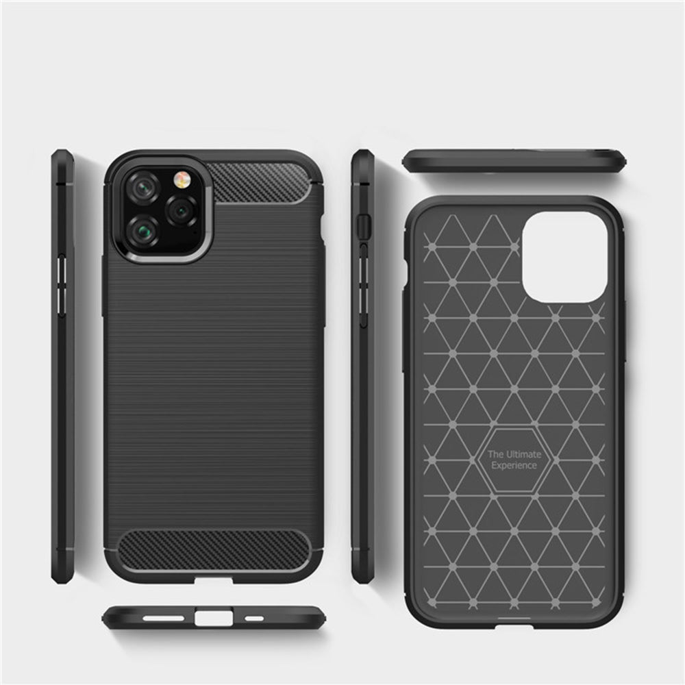 Etui na Apple iPhone 12 Pro Max, Techsuit, Carbon, Czarny