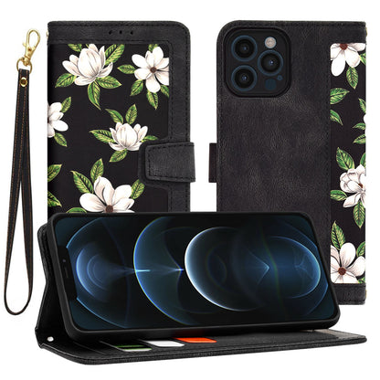 Case for Apple iPhone 12 Pro Max, Techsuit, FlipCraft, Black