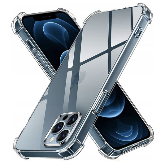 Etui na Apple iPhone 12 Pro, Techsuit, Shockproof Clear, Przezroczyste