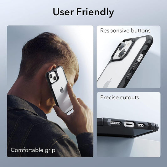 Etui na Apple iPhone 14 / 13, ESR, Air Armor, Czarna Przezroczysta