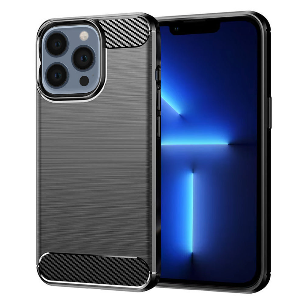 Etui na Apple iPhone 13 Pro Max, Techsuit, Carbon, Czarny