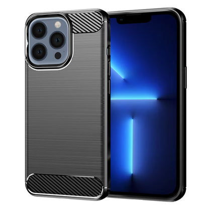 Etui na Apple iPhone 13 Pro Max, Techsuit, Carbon, Czarny