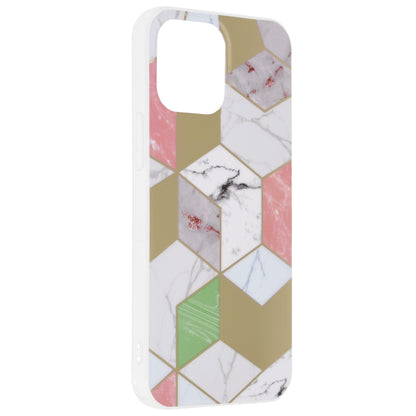 Etui na Apple iPhone 13 Pro Max, Techsuit, Marble, Fioletowy