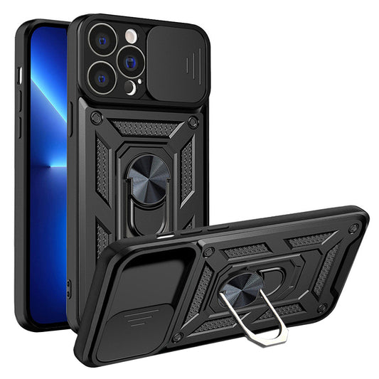 Etui na Apple iPhone 13 Pro, Techsuit, CamShield, czarne