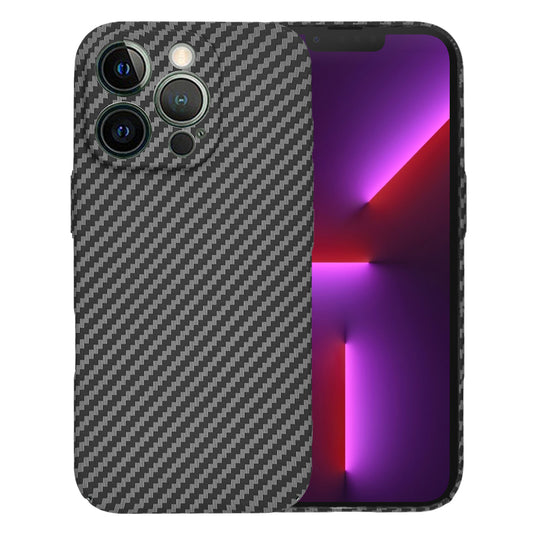 Etui na Apple iPhone 13 Pro, Techsuit, Carbonite FiberShell, Czarne