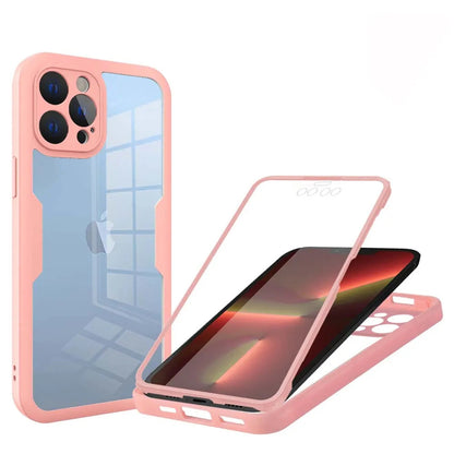 Etui na Apple iPhone 13 Pro, Techsuit, ColorVerse 360, Różowe