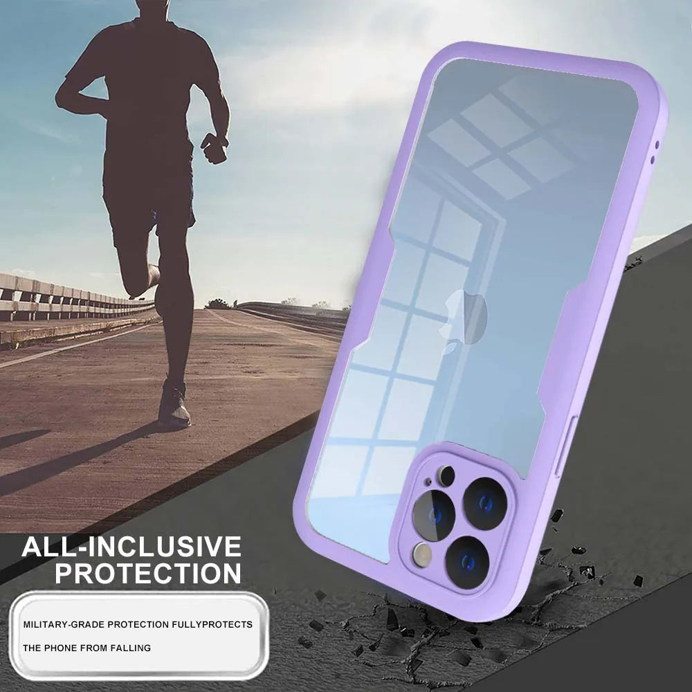 Etui na Apple iPhone 13 Pro, Techsuit, ColorVerse 360, Różowe