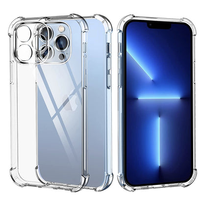 Case for Apple iPhone 13 Pro, Techsuit, Shockproof Clear, Transparent