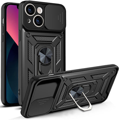 Etui na Apple iPhone 13, Techsuit, CamShield, czarne