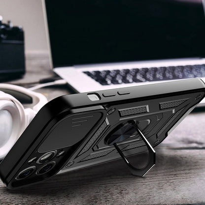 Etui na Apple iPhone 13, Techsuit, CamShield, czarne