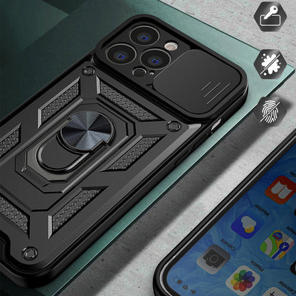 Etui na Apple iPhone 13, Techsuit, CamShield, czarne