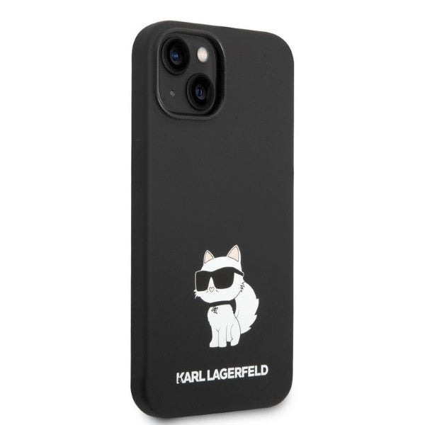 Etui na Apple iPhone 14 Plus, Karl Lagerfeld, Silicone Choupette, Czarne
