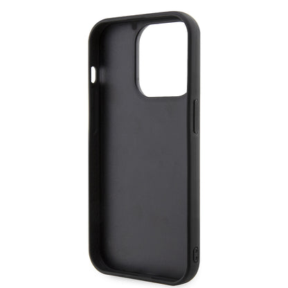 Case for Apple iPhone 14 Pro, Karl Lagerfeld, 3D Rubber Ikonik Karl, Black