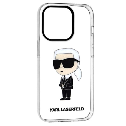 Etui na Apple iPhone 14 Pro, Karl Lagerfeld, IML Ikonik NFT, Przezroczyste