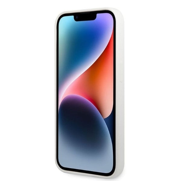 Etui na Apple iPhone 14 Pro, Karl Lagerfeld, Silicone Choupette, Białe