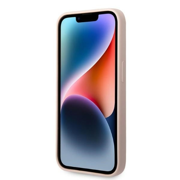 Etui na Apple iPhone 14 Pro, Karl Lagerfeld, Silicone Ikonik NFT, Różowy