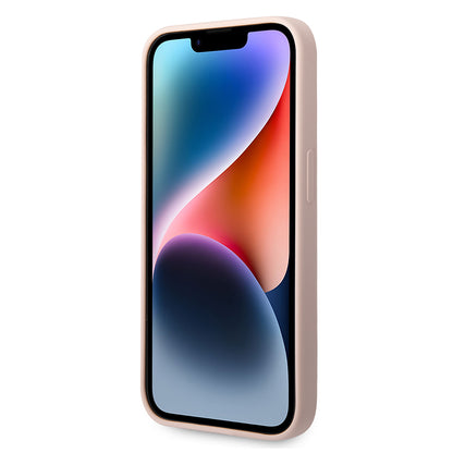 Etui na Apple iPhone 14 Pro Max, Karl Lagerfeld, Silicone Karl's Head, Różowy