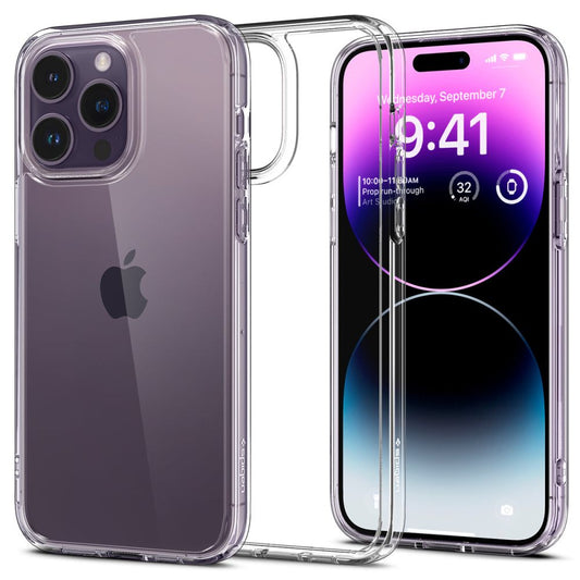 Etui na Apple iPhone 14 Pro Max, Spigen, Ultra Hybrid, Przezroczyste ACS04816