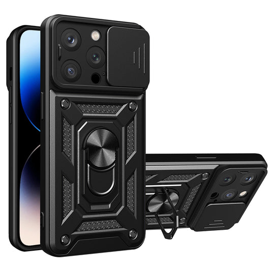 Etui na Apple iPhone 14 Pro Max, Techsuit, CamShield, czarne