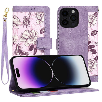 Etui na Apple iPhone 14 Pro Max, Techsuit, FlipCraft, Fioletowy