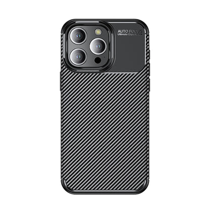 Case for Apple iPhone 14 Pro, Techsuit, CarbonFiber, Black