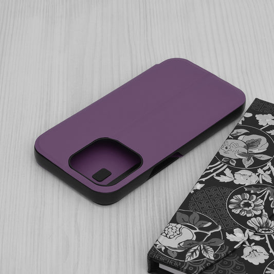 Etui na Apple iPhone 14 Pro, Techsuit, eFold, fioletowe