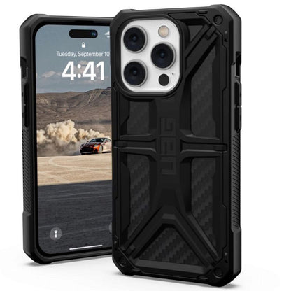 Etui do Apple iPhone 14 Pro, Urban Armor Gear, Monarch Carbon, czarne