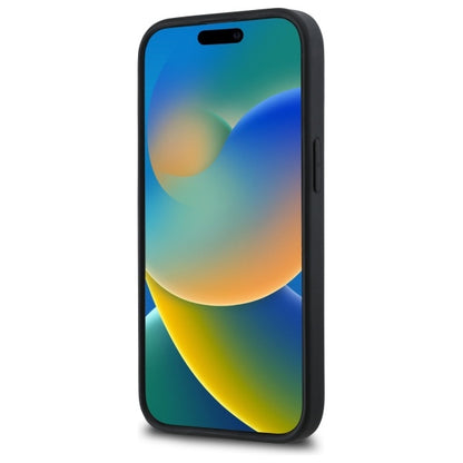 Etui na Apple iPhone 15, Karl Lagerfeld, 3D Rubber Signature, Czarne