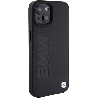 Etui na Apple iPhone 15 Plus, BMW, Natural Hot Stamp, czarne