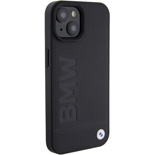 Case for Apple iPhone 15 Plus, BMW, Natural Hot Stamp, Black