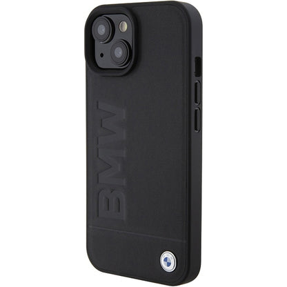 Etui na Apple iPhone 15 Plus, BMW, Natural Hot Stamp, czarne