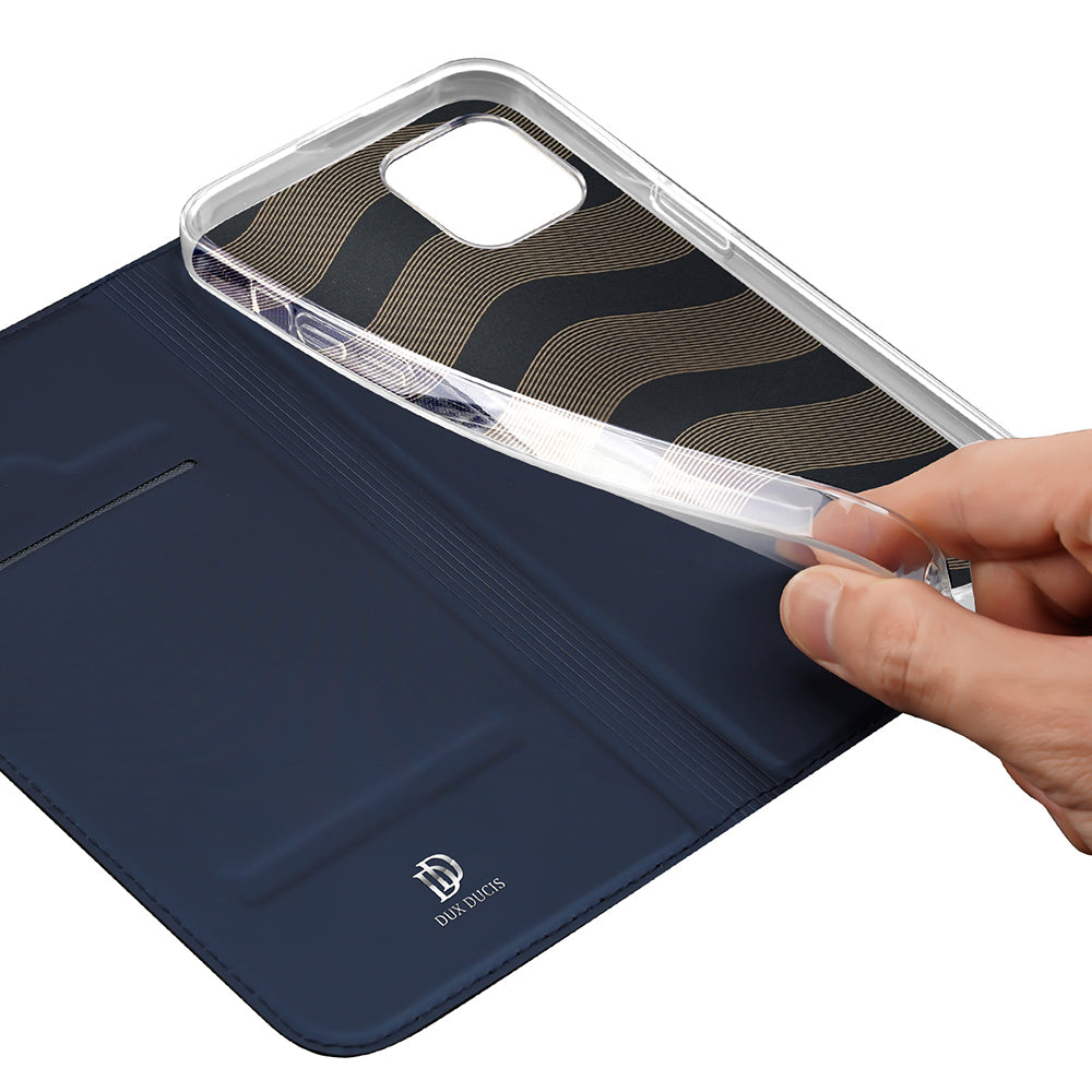 Etui na Apple iPhone 15 Plus, DUX DUCIS, Skin Pro, czarne