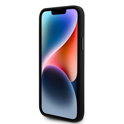 Etui na Apple iPhone 15 Plus, Karl Lagerfeld, Silicone Choupette Metal, Czarne