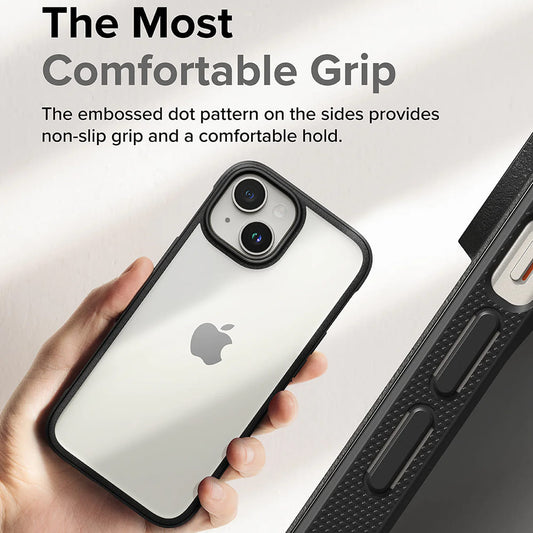 Etui na Apple iPhone 15 Plus, Ringke, Fusion Bold, czarne